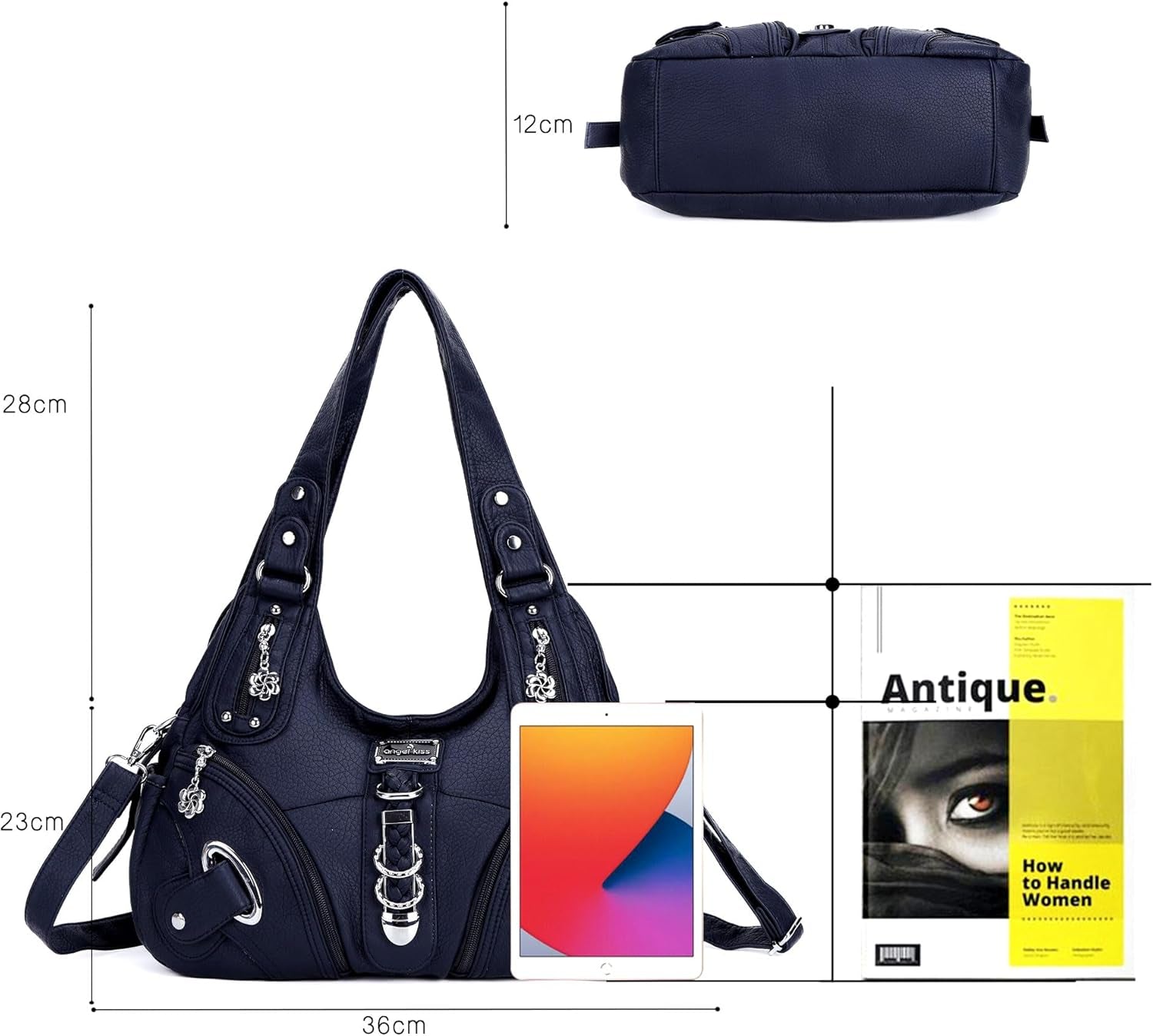 Angelkiss Hobo Purses and Handbags for Women Satchel Handbag Women Purses Large Daily Shoulder Bags | Purses, Handbags, Handbag, Women Purses, Large, Daily