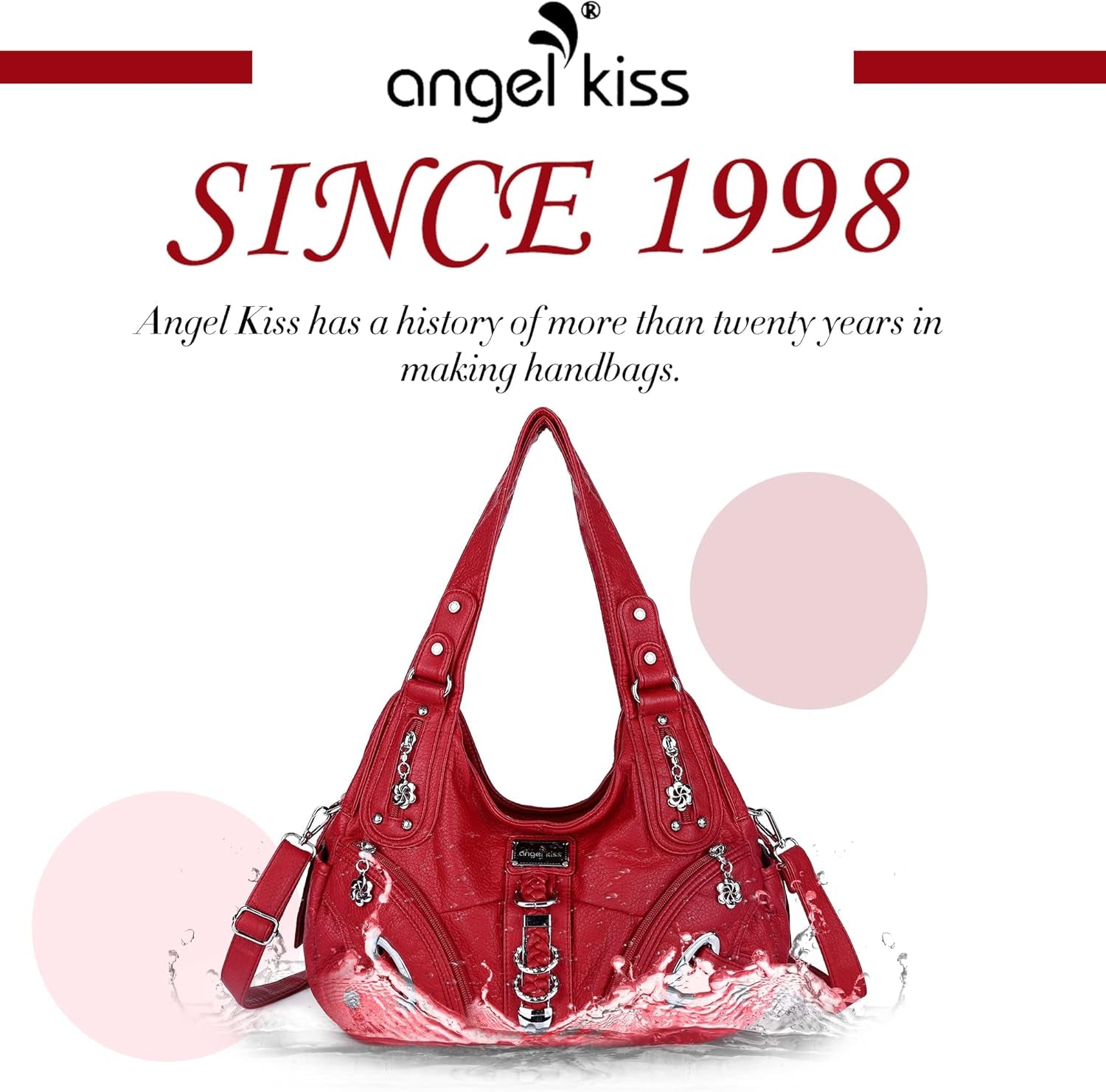 Angelkiss Hobo Purses and Handbags for Women Satchel Handbag Women Purses Large Daily Shoulder Bags | Purses, Handbags, Handbag, Women Purses, Large, Daily