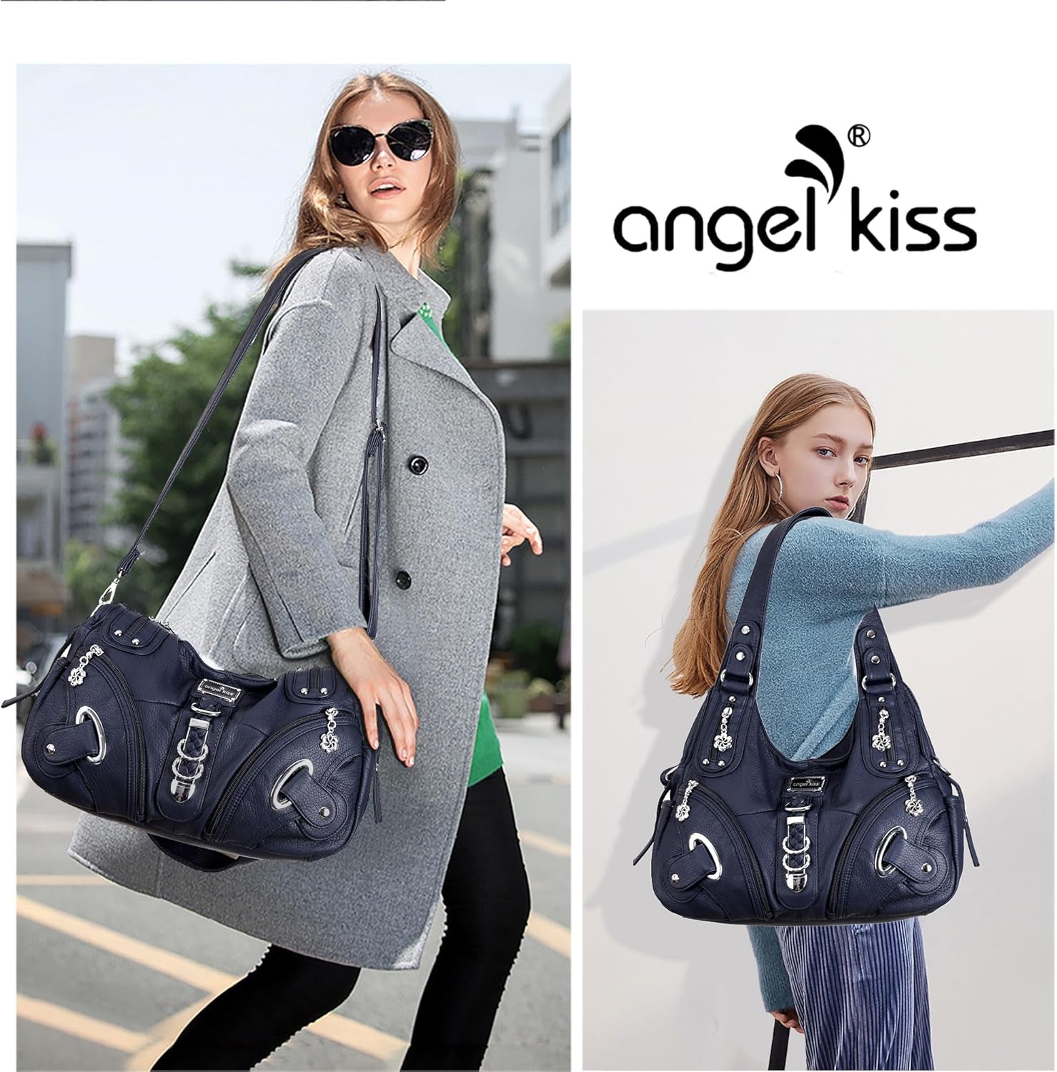 Angelkiss Hobo Purses and Handbags for Women Satchel Handbag Women Purses Large Daily Shoulder Bags | Purses, Handbags, Handbag, Women Purses, Large, Daily